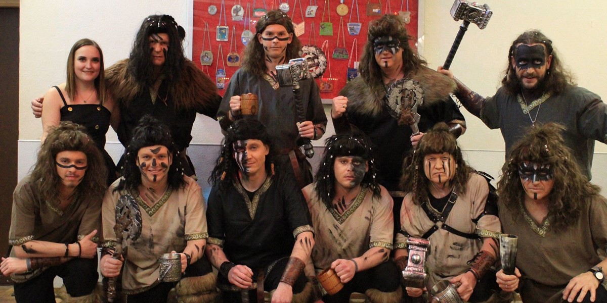 Gruppe Männerballett